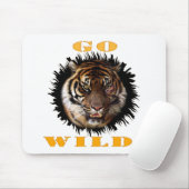 Go Wild Tiger Muismat (Met muis)