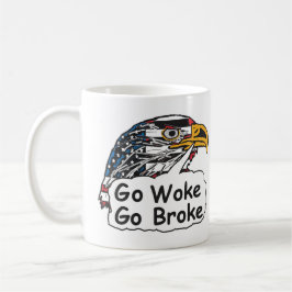 Go Woke Go Broke Koffiemok