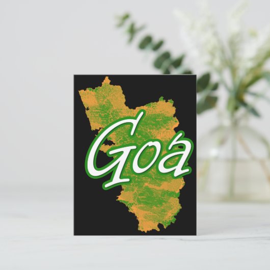 Goa Briefkaart (Staand voorkant)