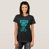 GoA Elephant - Psychedelic Trance - OM Psytrance T-shirt (Voorkant volledig)