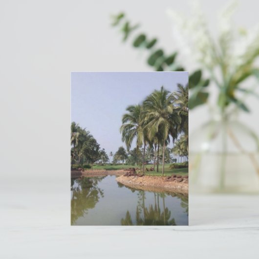 Goa India Briefkaart (Staand voorkant)