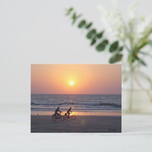 Goa, India Briefkaart (Staand voorkant)