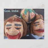 Goa, India Briefkaart (Voorkant)