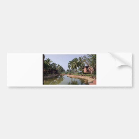 Goa India Bumpersticker (Voorkant)