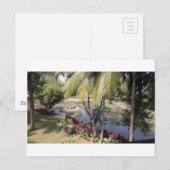 Goa India Garden Briefkaart (Voorkant / Achterkant)