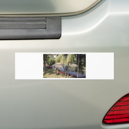 Goa India Garden Bumpersticker (Op auto)