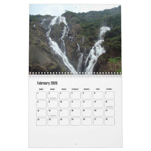 Goa-India kalender (Feb 2026)