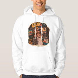 Goa — Meisje op de bar, kustnachtleven trillingen Hoodie