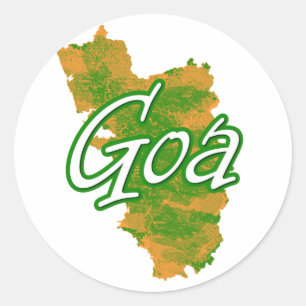 Goa Ronde Sticker