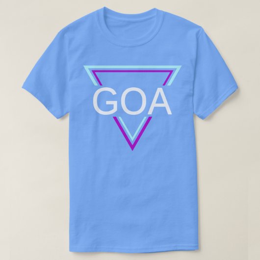 GOA Techno House Party EDM Festival Electro Rave 4 T-shirt (Design voorkant)