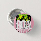 Goa Toerisme Ronde Button 3,2 Cm (Voorkant /achterkant)