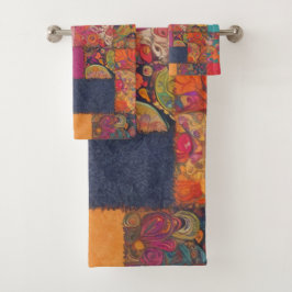 Goa Vibes Badhandtuch Set Bad Handdoek