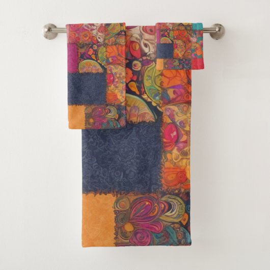 Goa Vibes Badhandtuch Set Bad Handdoek (Insitu)