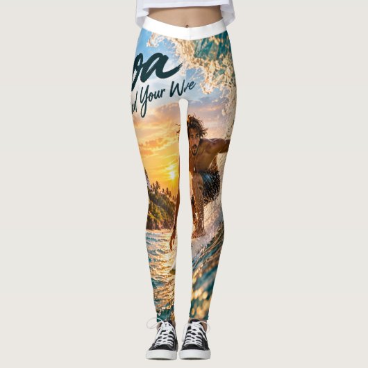 Goa – vind je golf leggings (Voorkant)