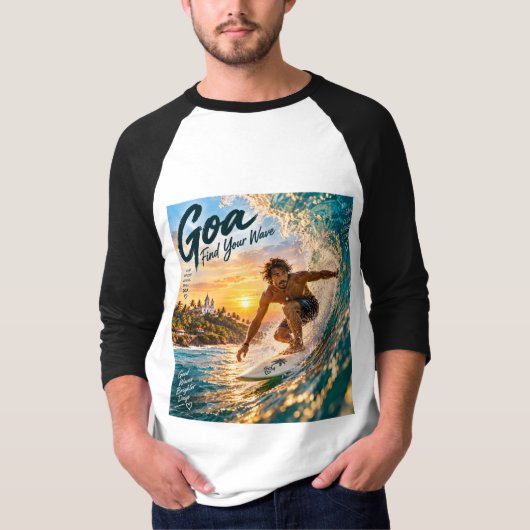 Goa – vind je golf t-shirt (Voorkant)