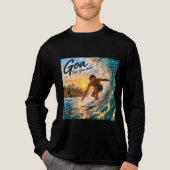 Goa – vind je golf Tri-Blend shirt (Voorkant volledig)