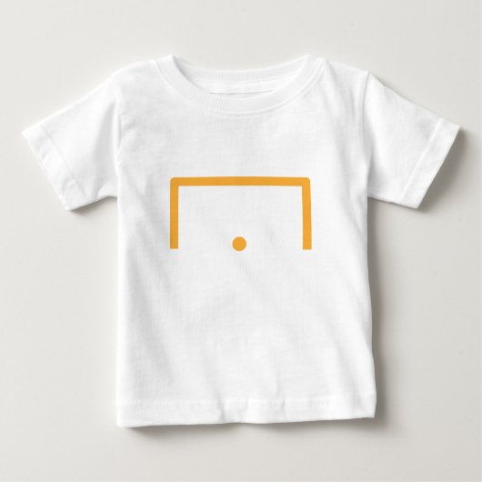 Goal Baby Fine Jersey T-shirt (Voorkant)