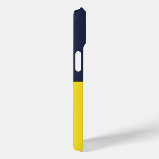 Goal blauw goud gepersonaliseerde meisjes voetbal Case-Mate iPhone case (Achterkant / Rechts)