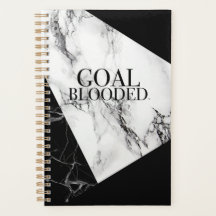 Goal Blooded ™ Daily Planner Marble