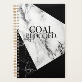 Goal Blooded ™ Daily Planner Marble