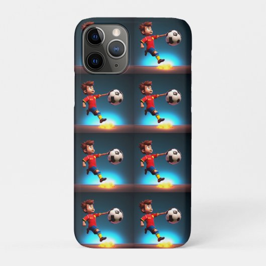 Goal Bound: De perfecte kick van de geanimeerde jo Case-Mate iPhone Case (Achterkant)