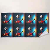 Goal Bound: De perfecte kick van de geanimeerde jo Strandlaken (Voorkant)