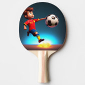 Goal Bound: De perfecte kick van de geanimeerde jo Tafeltennisbatje (Voorkant)