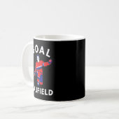 Goal Caufield Cole caufield Essential T Shirt Koffiemok (Voorkant links)