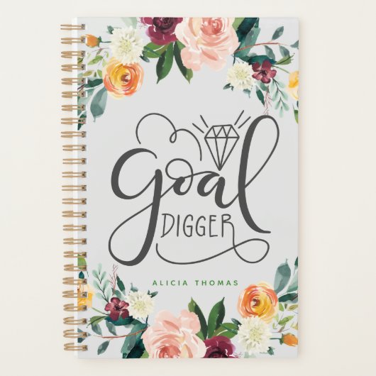 Goal Digger - Aanmoedigend - Planner (Voorkant)