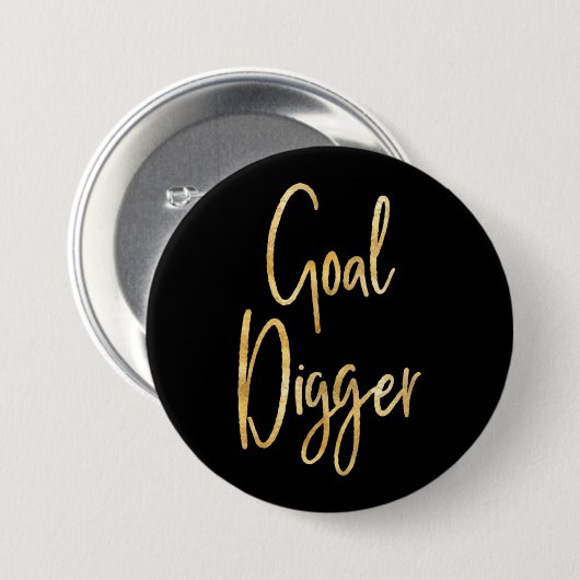 Goal Digger Button (Voorkant /achterkant)