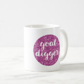 Goal Digger Coffee Mok (Voorkant rechts)