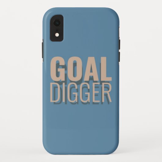 Goal Digger Hoesje-Mate iPhone Case (Achterkant)