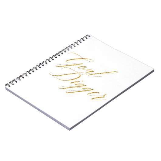 Goal Digger Notitieboek (Linkerzijde)