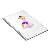 Goal Digger Woman Gym Notitieboek (Rechterzijde)