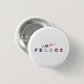 GOAL France Ronde Button 3,2 Cm (Voorkant /achterkant)