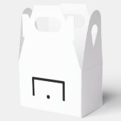 Goal Gable 4x2.5x5 Bedankdoosjes (Geopend)