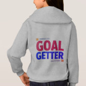 Goal Getter Dames Hoodie – Motivatie Slogan (Achterkant)