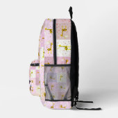 Goal Getter Geïnspireerd door Doelen Print Cut Sew Bedrukte Rugzak (Rechts)