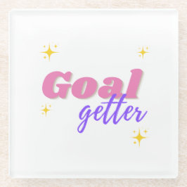 Goal Getter Glazen Onderzetter