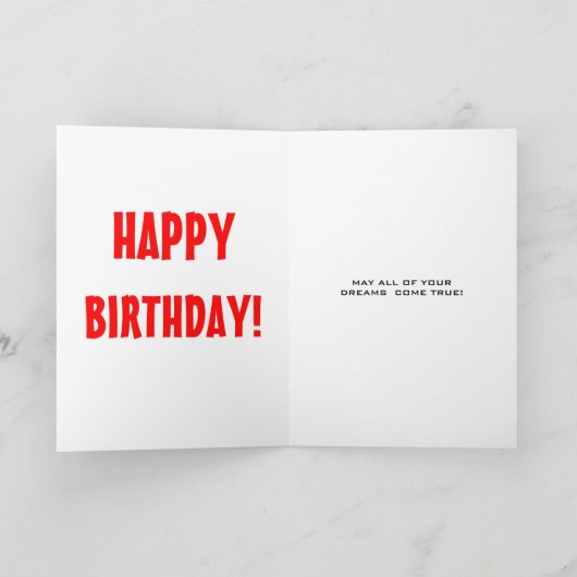 GOAL GETTER! KAART (Binnen)