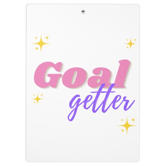 Goal Getter Klembord (Achterkant)