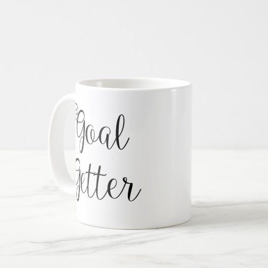 Goal Getter Mok (Voorkant links)