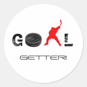 GOAL GETTER! RONDE STICKER
