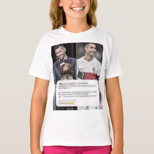 : "Goal-Getter T - shirts: Kick it with Ronaldo!" T-shirt