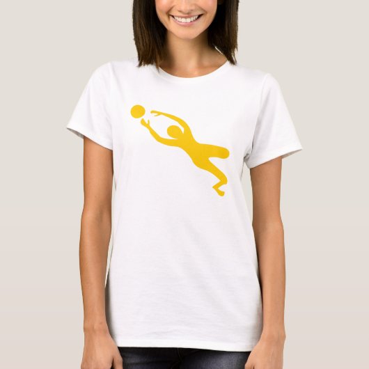 Goal Keeper - Amber T-shirt (Voorkant)