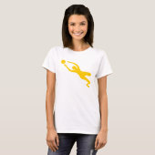 Goal Keeper - Amber T-shirt (Voorkant volledig)
