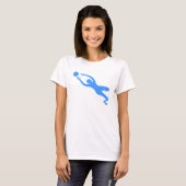 Goal Keeper - Baby Blue T-shirt (Voorkant volledig)