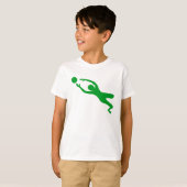 Goal Keeper - Grass Green T-shirt (Voorkant volledig)