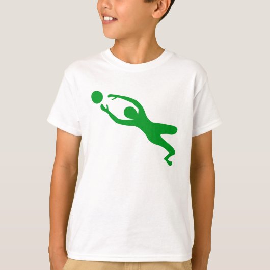 Goal Keeper - Grass Green T-shirt (Voorkant)