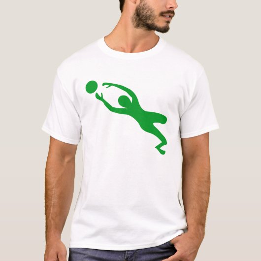 Goal Keeper - Grass Green T-shirt (Voorkant)